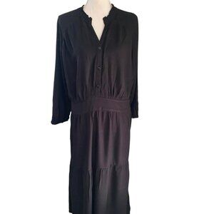 BLU DAHLIA Black Maxi Dress